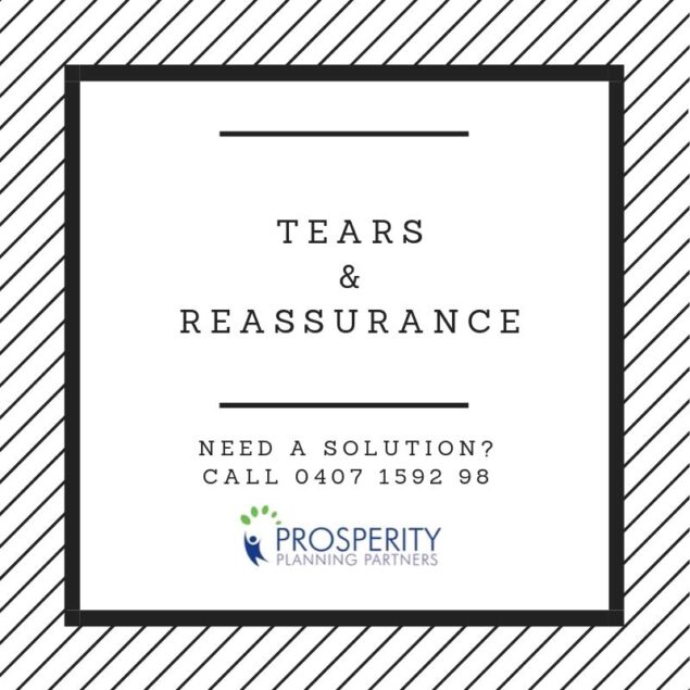 PPP- Tears and reassurance